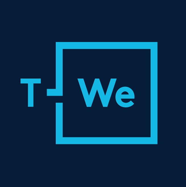 T-we logo